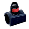19-100 - PVC pipe fitting, 4"