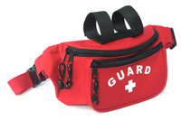 42-044 - Lifeguard fanny pack w/ water bottle straps