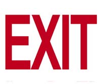 45-085 - EXIT Sign