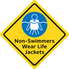 45-270 - Wear Life Jackets Sign,