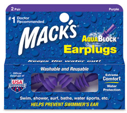 57-015- Aquablock earplugs