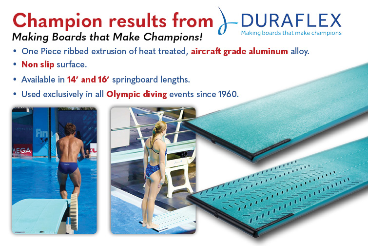 Duraflex Diving Stands & Diving Boards Lincoln Aquatics