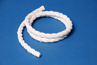44-117 - Twisted Rope, 1/2" dia, white/ft.